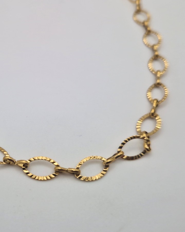 COLLAR ESLABÓN - ACERO INOXIDABLE