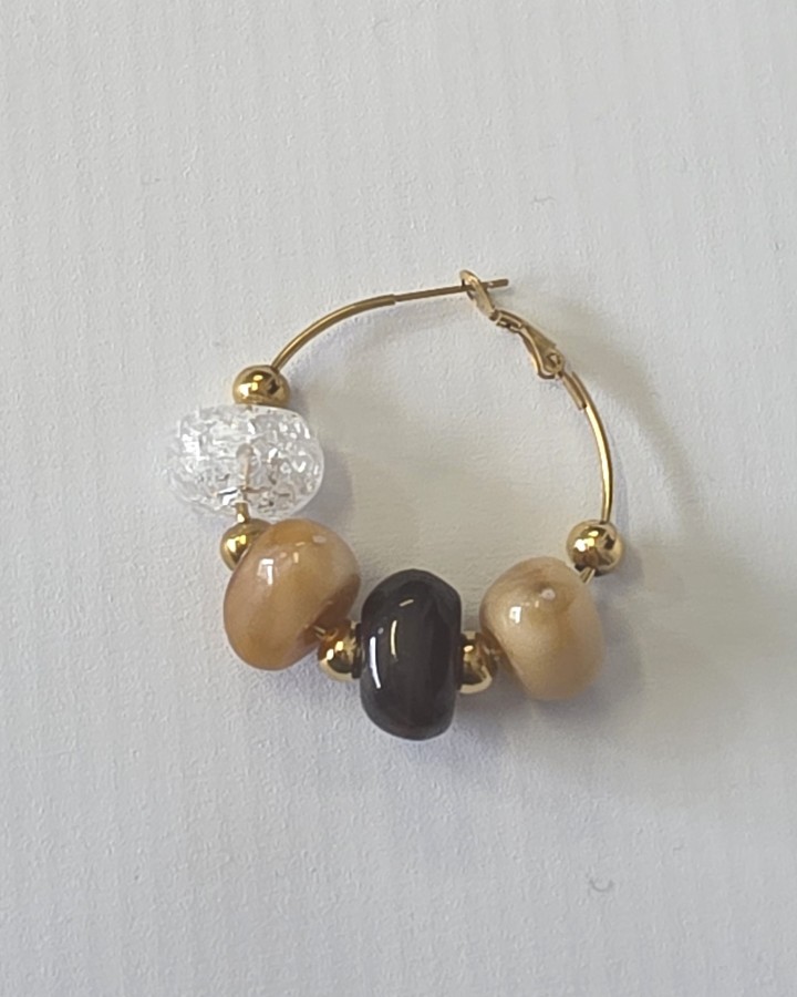 AROS GRANDES CON BOLAS DE RESINA