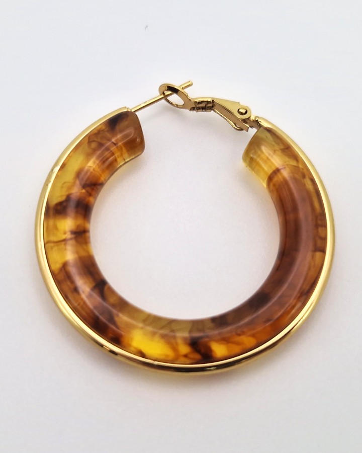 AROS DORADOS COLORES EFECTO MÁRMOL - ACERO INOXIDABLE