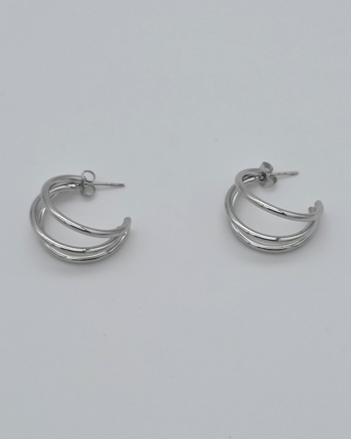 AROS TRIPLES - ACERO INOXIDABLE