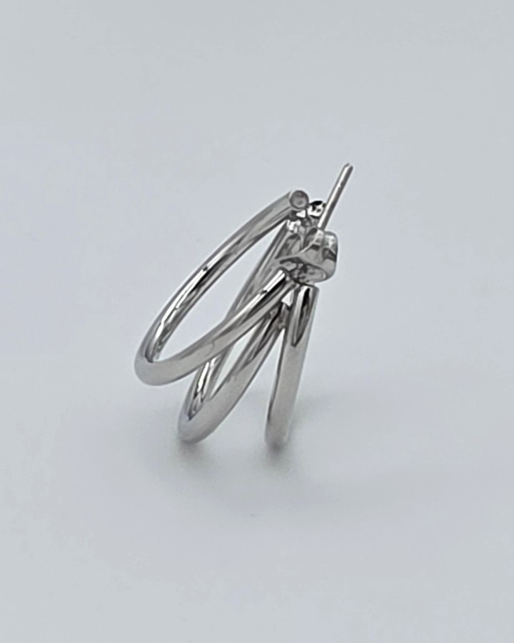 AROS TRIPLES - ACERO INOXIDABLE