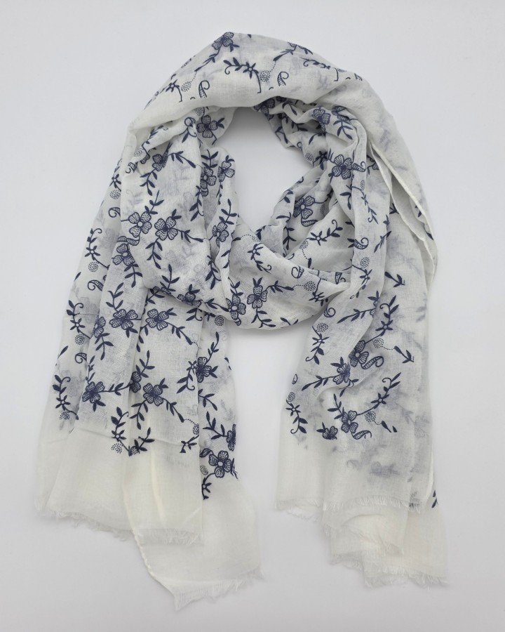 PAÑUELO ESTAMPADO FLORES