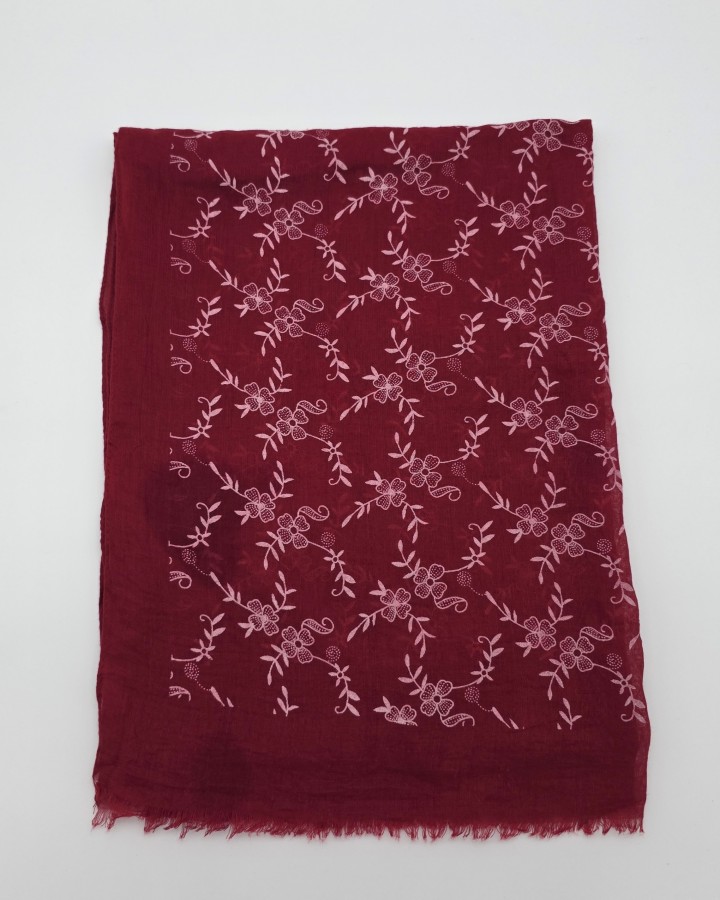 PAÑUELO ESTAMPADO FLORES