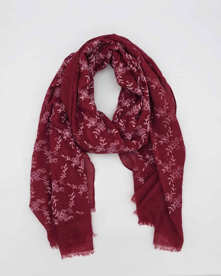 PAÑUELO ESTAMPADO FLORES