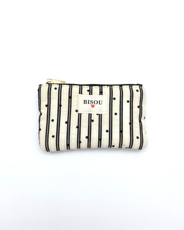 MONEDERO DE TELA ACOLCHADO