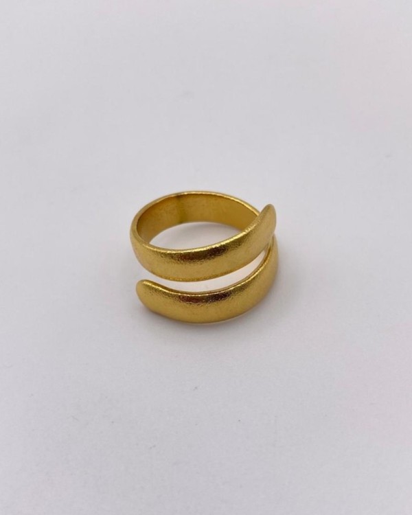 ANILLO AJUSTABLE DOBLE MATE - ACERO INOXIDABLE