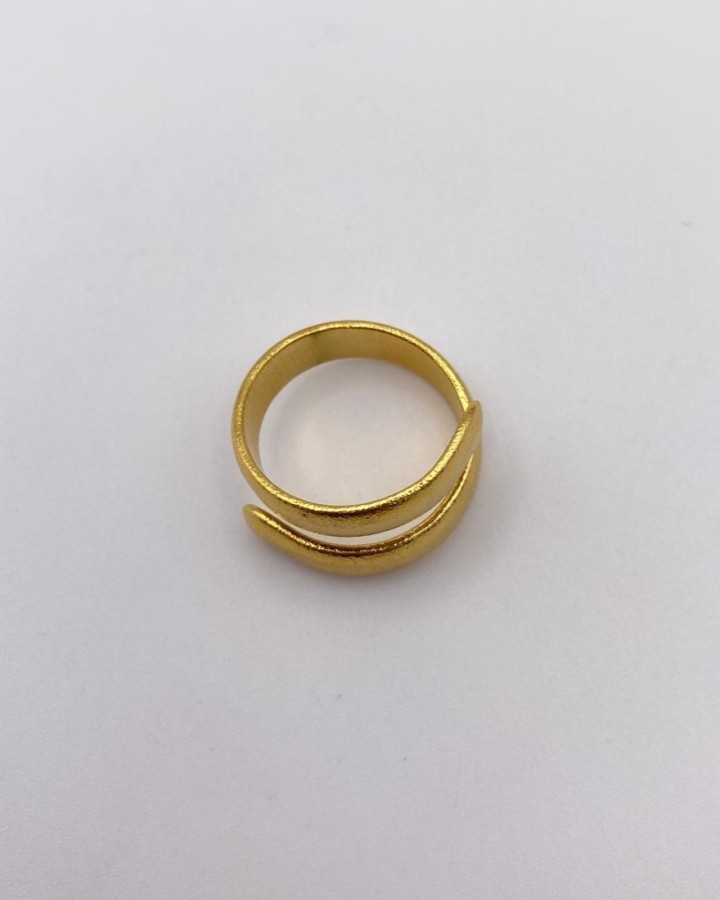 ANILLO AJUSTABLE DOBLE MATE - ACERO INOXIDABLE