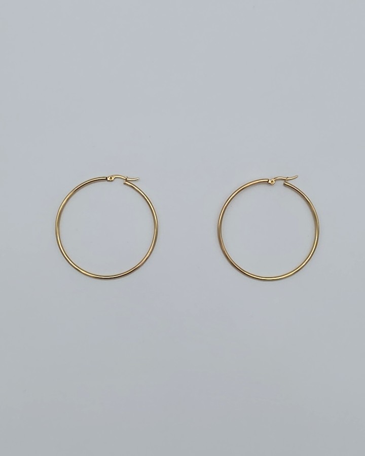 AROS FINOS LARGOS - ACERO INOXIDABLE