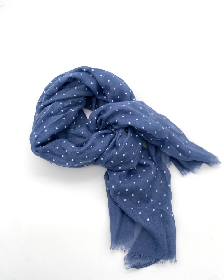 PAÑUELO ESTAMPADO TOPOS