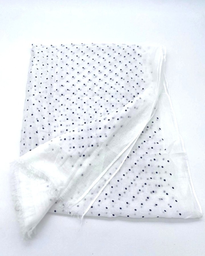 PAÑUELO ESTAMPADO TOPOS