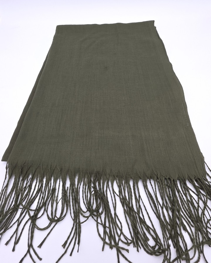 PAÑUELO LISO CON FLECOS