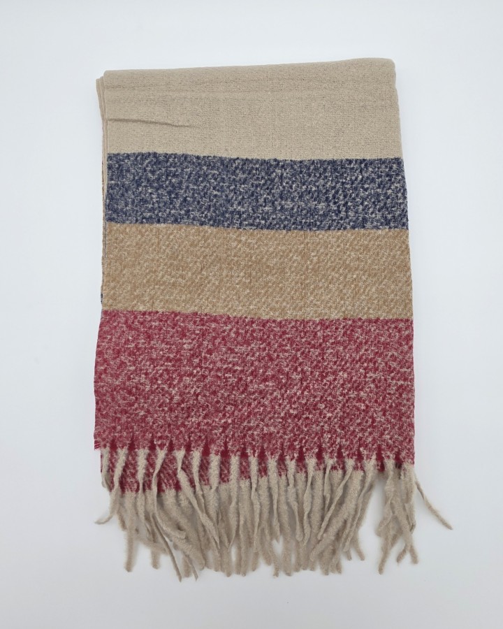 BUFANDA RAYAS GRANDES