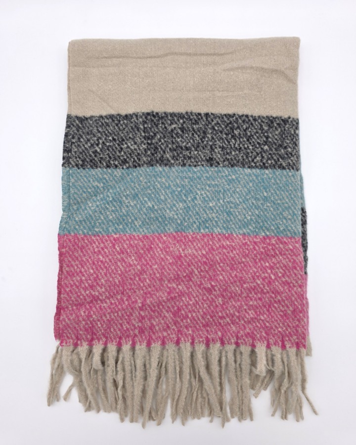 BUFANDA RAYAS GRANDES