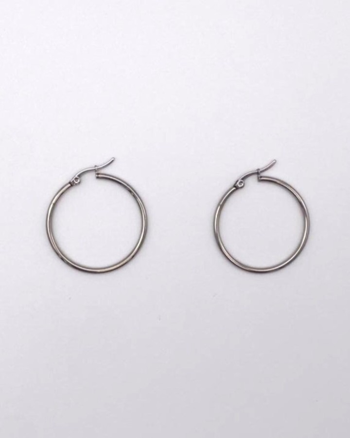 AROS FINOS PEQUEÑOS - ACERO INOXIDABLE