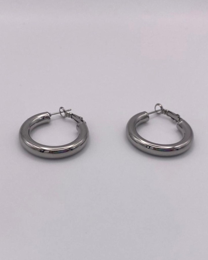 AROS GRUESOS MEDIANOS - ACERO INOXIDABLE