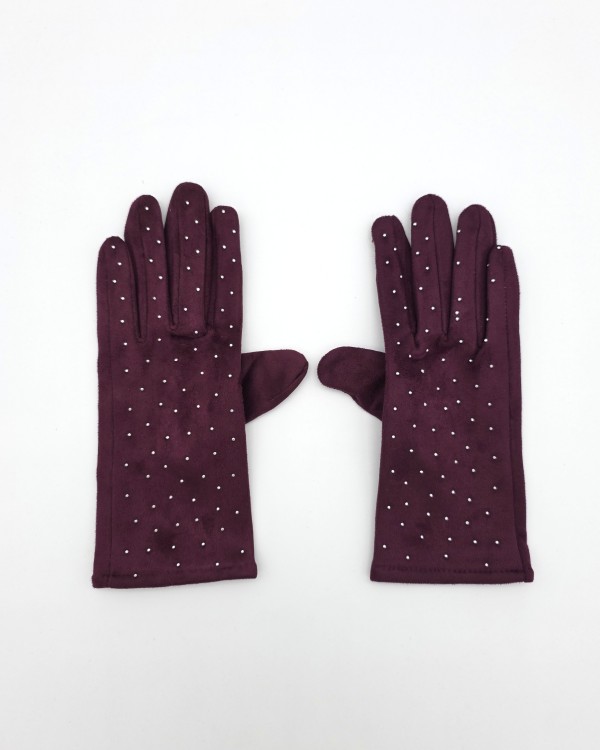 GUANTES TACHUELAS CON FORRO INTERIOR