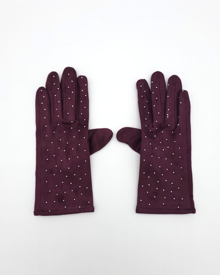 GUANTES TACHUELAS CON FORRO INTERIOR