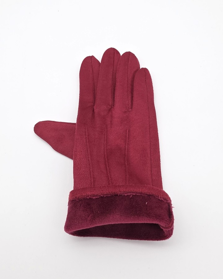 GUANTES LISOS CON FORRO INTERIOR