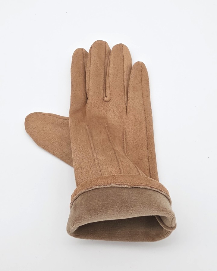 GUANTES LISOS CON FORRO INTERIOR