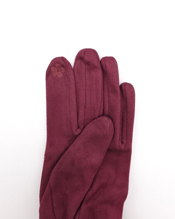 GUANTES CON PUÑO DE PELO