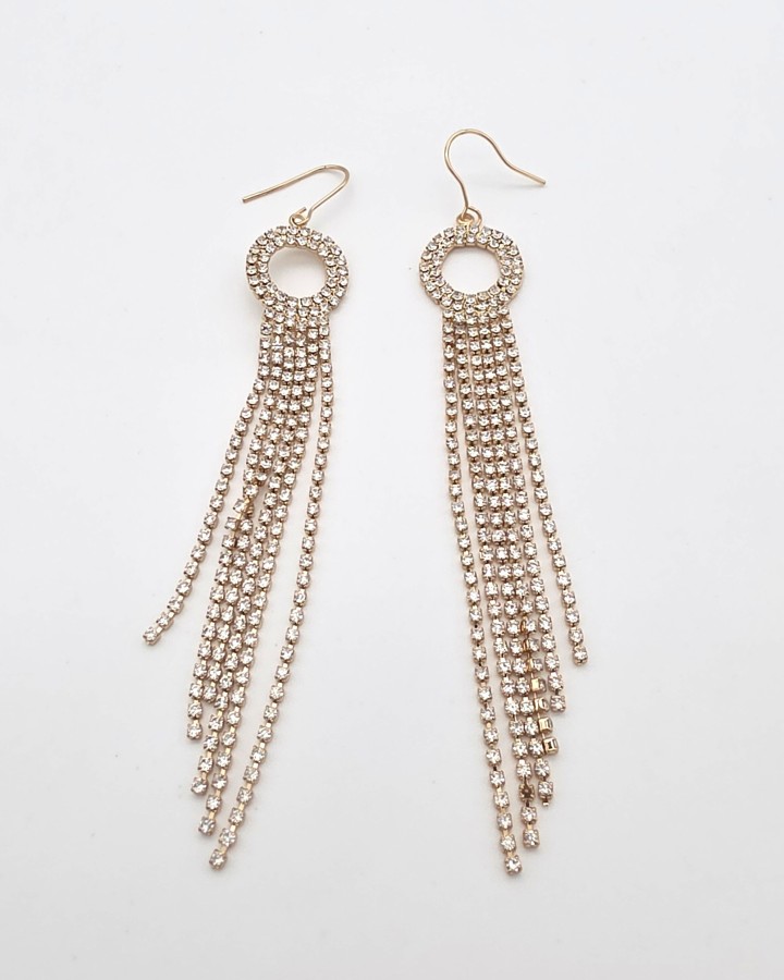 PENDIENTES LARGOS DE FIESTA