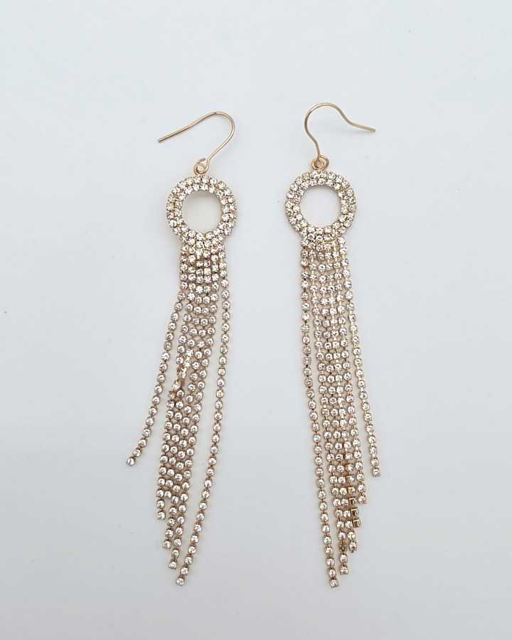 PENDIENTES LARGOS DE FIESTA