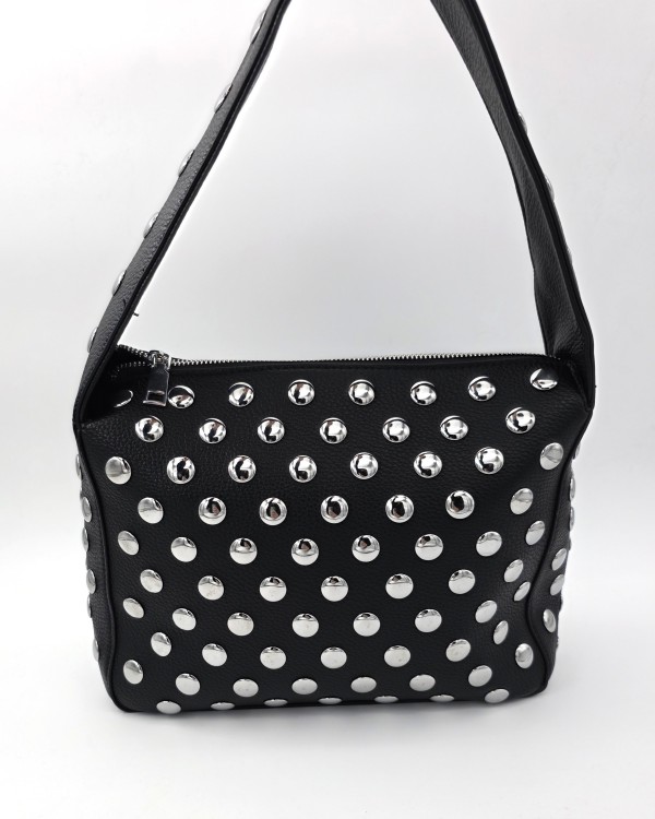 BOLSO DE HOMBRO CON TACHUELAS