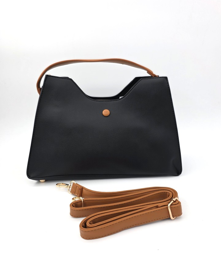 BOLSO DE HOMBRO EFECTO PIEL