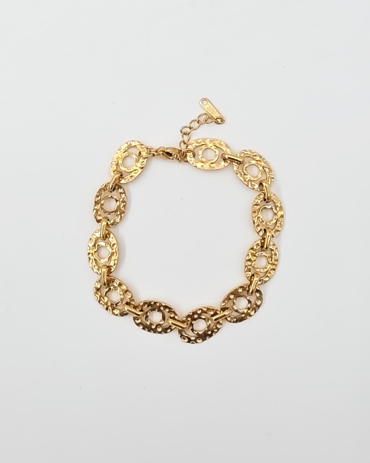 PULSERA OJO TURCO - ACERO INOXIDABLE