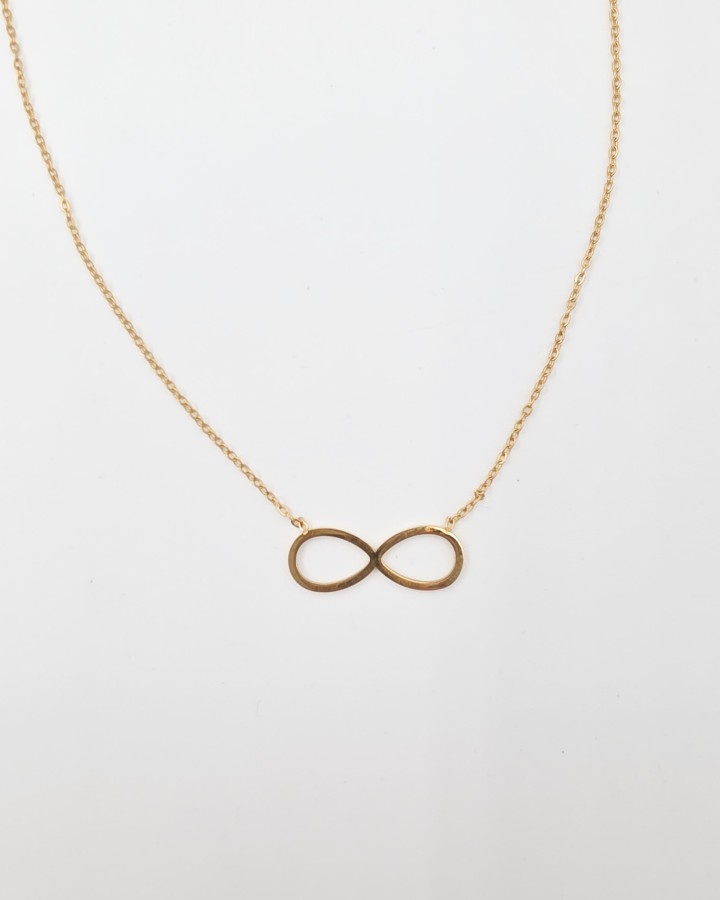 COLLAR INFINITO - ACERO INOXIDABLE