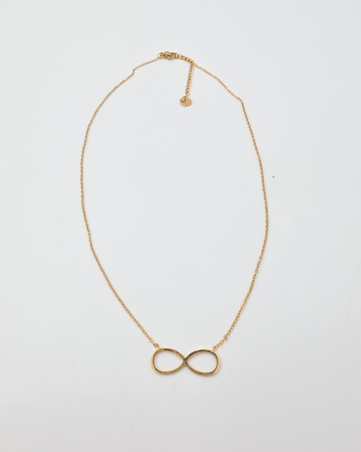 COLLAR INFINITO - ACERO INOXIDABLE
