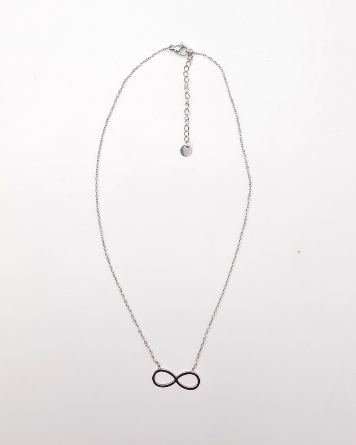 COLLAR INFINITO - ACERO INOXIDABLE