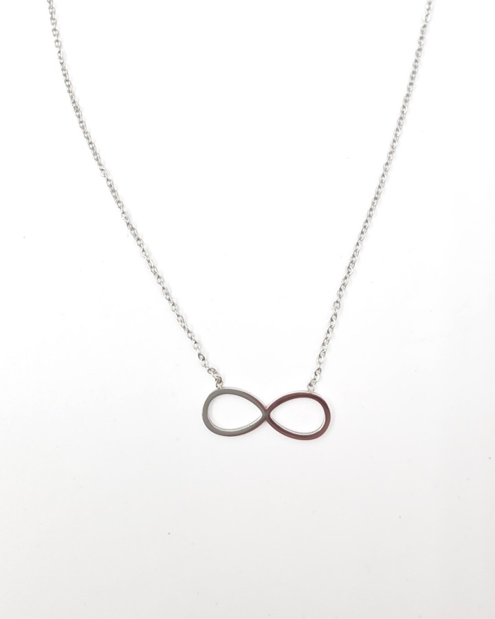 COLLAR INFINITO - ACERO INOXIDABLE