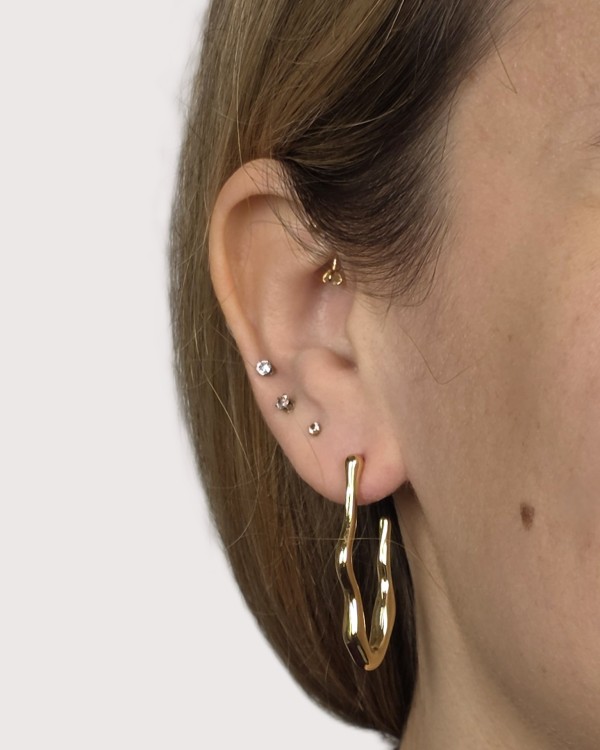 SEMI AROS IRREGULAR - ACERO INOXIDABLE