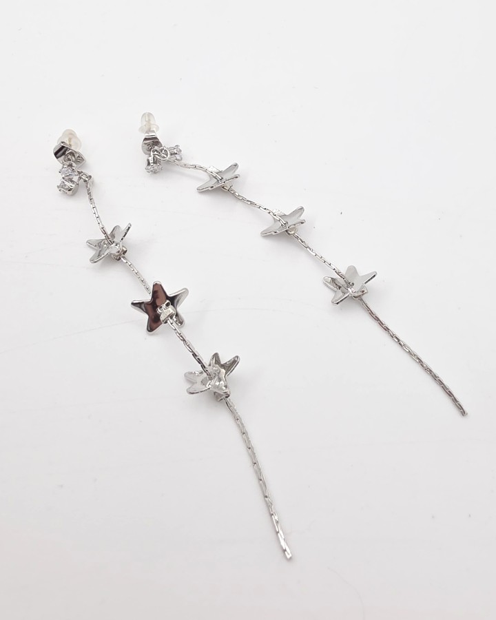 PENDIENTES LARGOS FLORES