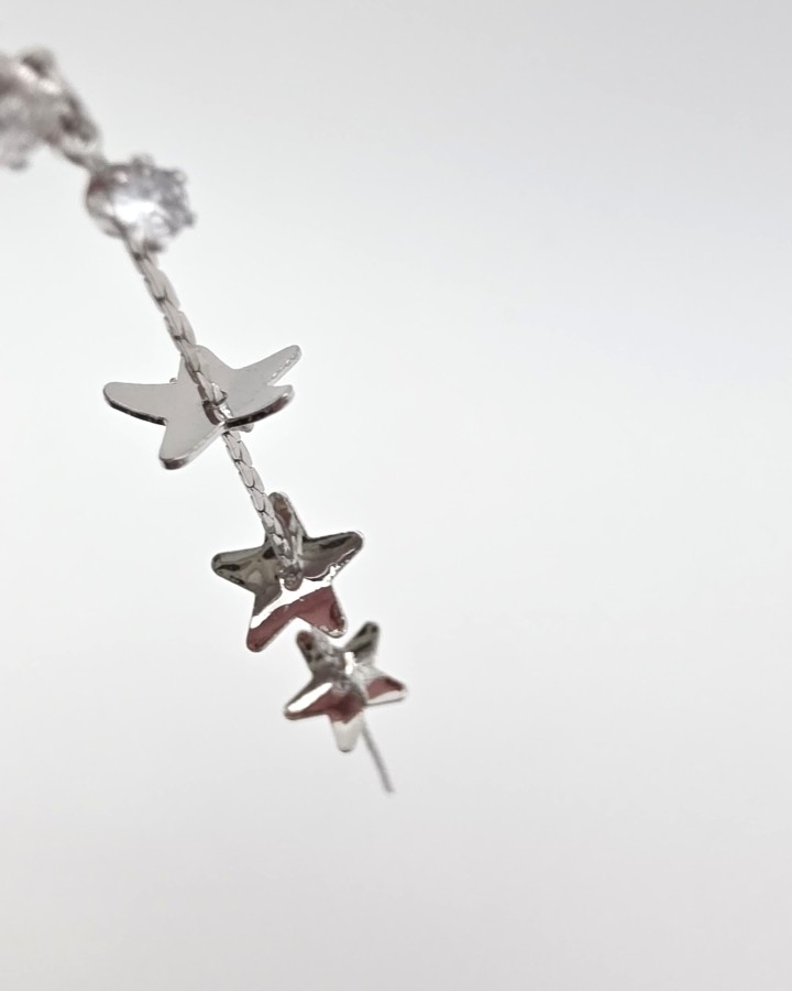 PENDIENTES LARGOS FLORES