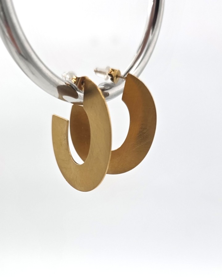 SEMI AROS EFECTO MATE - ACERO INOXIDABLE