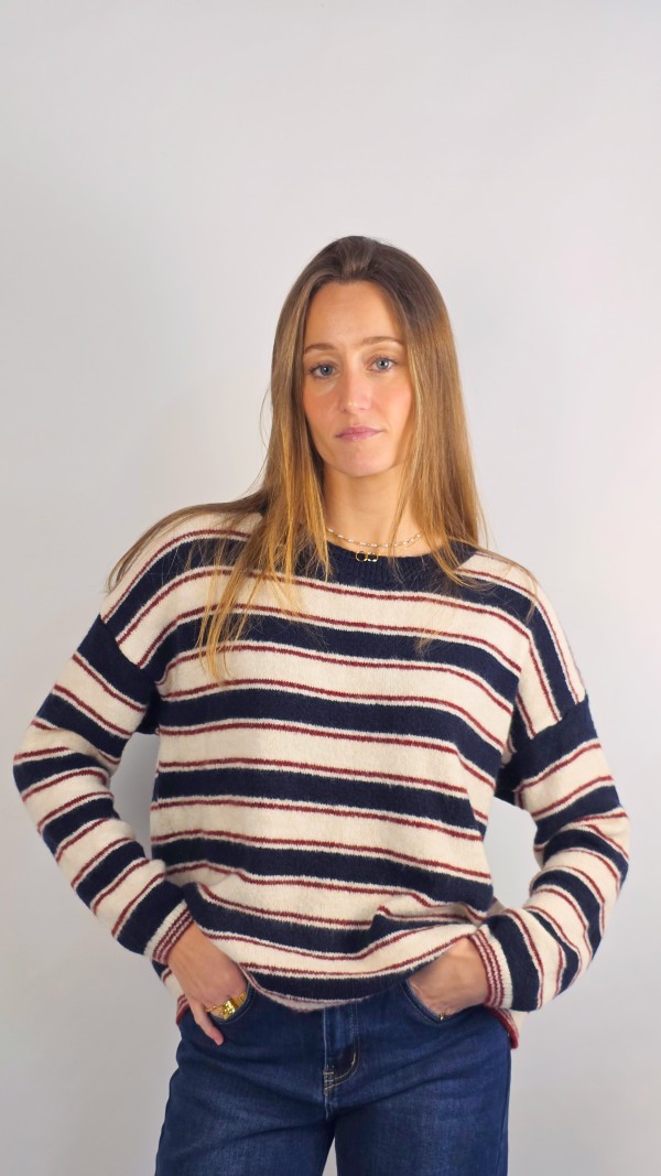 JERSEY DE PUNTO RAYAS