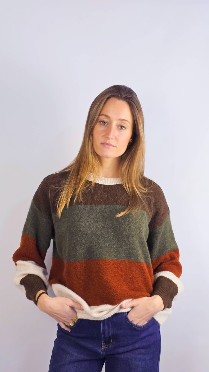 JERSEY DE PUNTO RAYAS