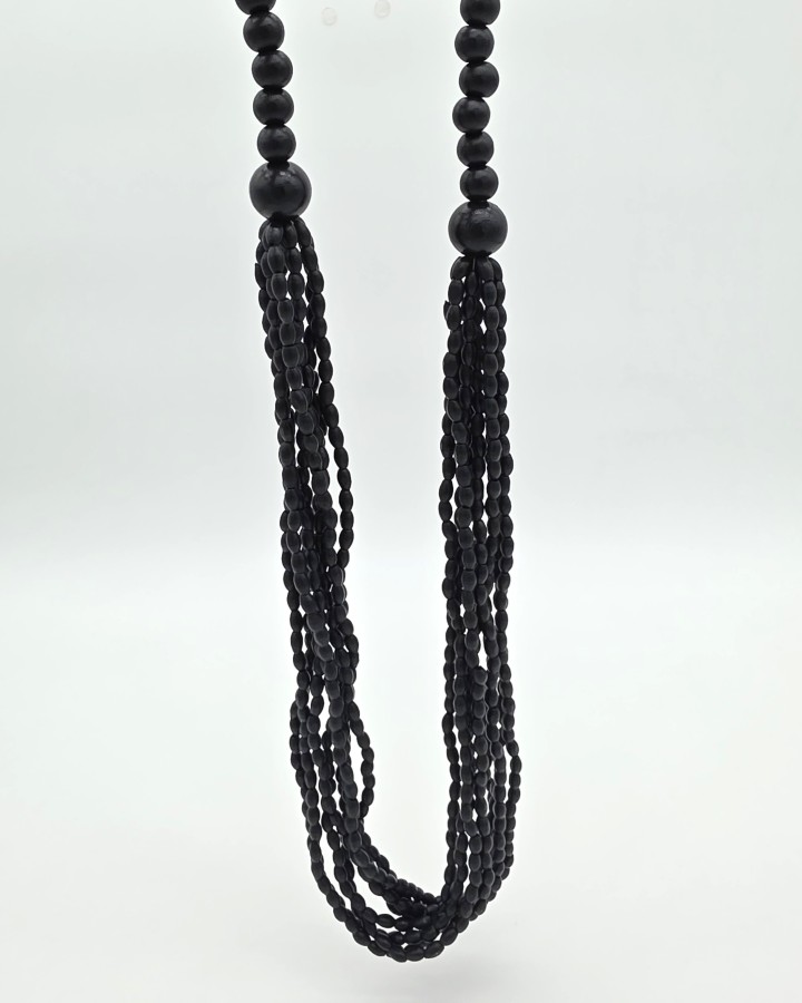 COLLAR LARGO MADERA
