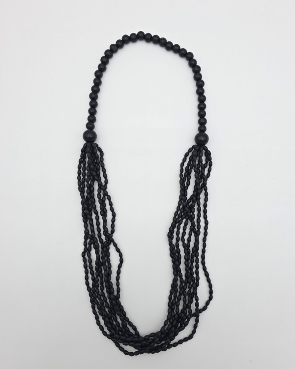 COLLAR LARGO MADERA