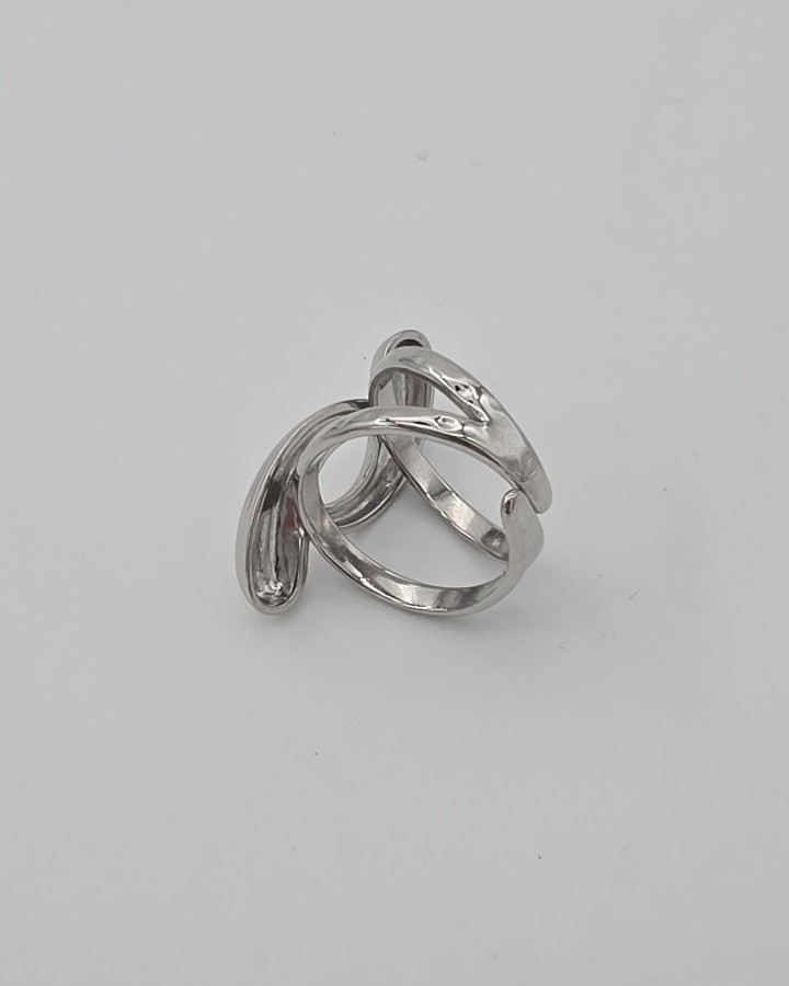 ANILLO AJUSTABLE LAZADA - ACERO INOXIDABLE