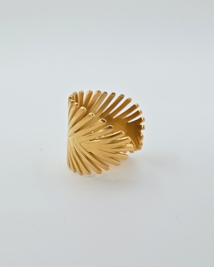 ANILLO AJUSTABLE DESTELLO - ACERO INOXIDABLE