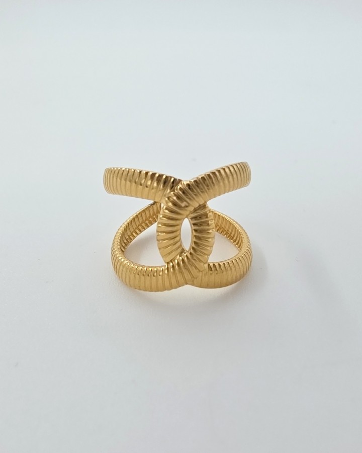 ANILLO AJUSTABLE ENLACE - ACERO INOXIDABLE