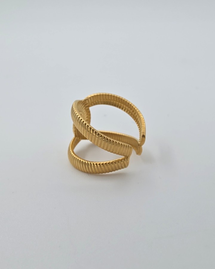 ANILLO AJUSTABLE ENLACE - ACERO INOXIDABLE