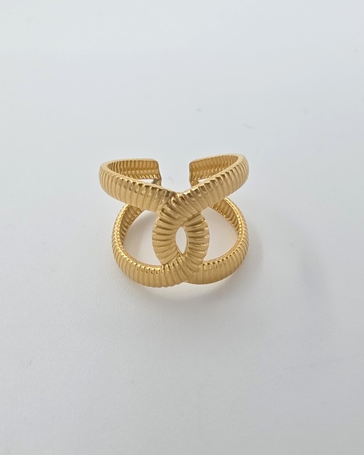 ANILLO AJUSTABLE ENLACE - ACERO INOXIDABLE