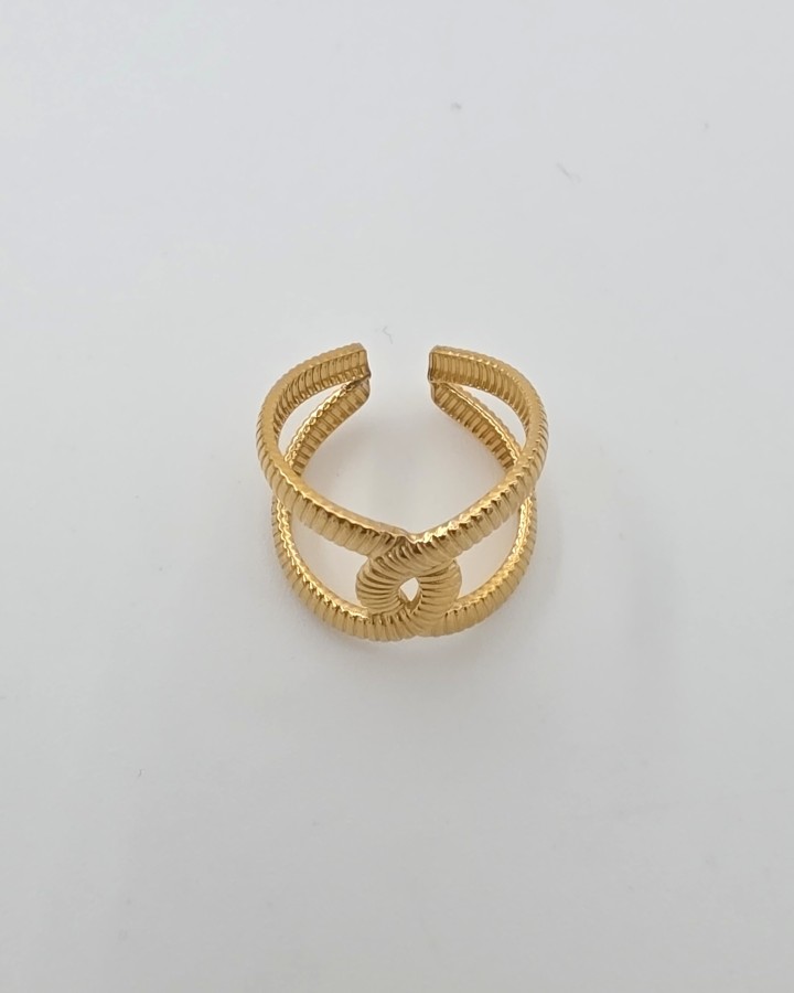 ANILLO AJUSTABLE ENLACE - ACERO INOXIDABLE