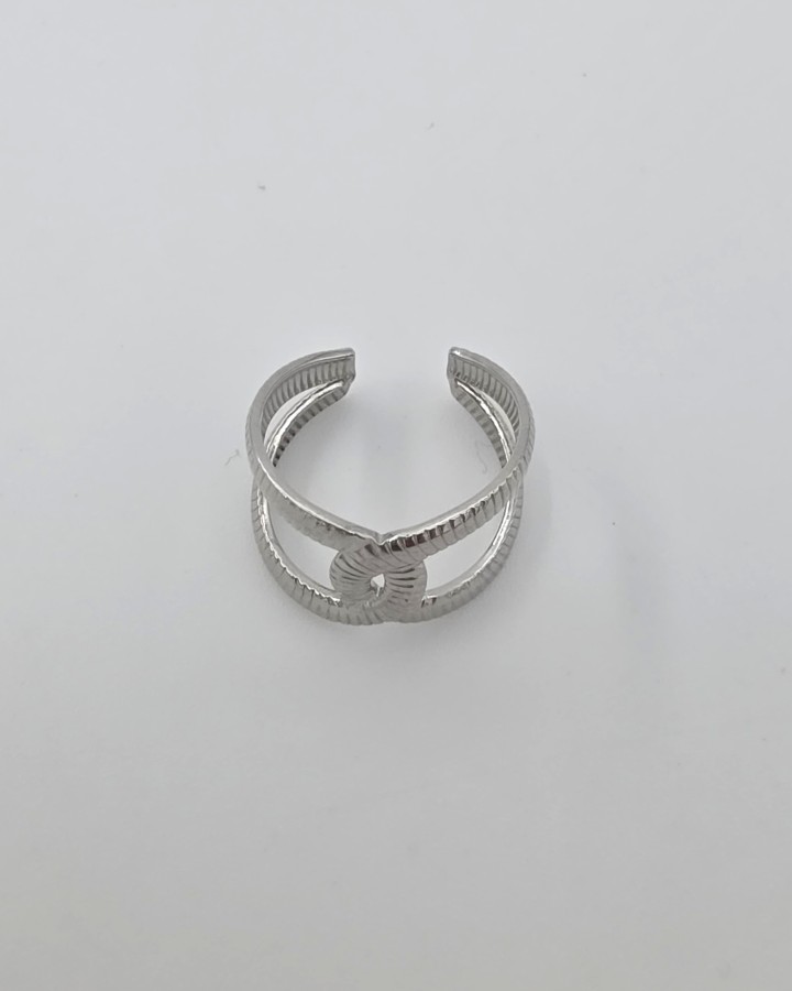 ANILLO AJUSTABLE ENLACE - ACERO INOXIDABLE