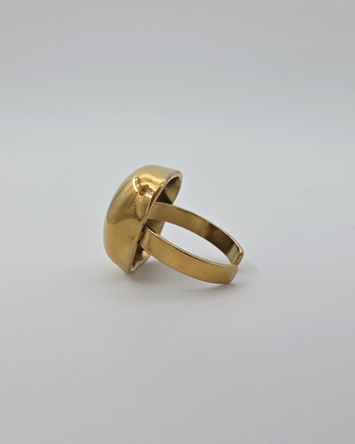 ANILLO AJUSTABLE CUADRADO - ACERO INOXIDABLE