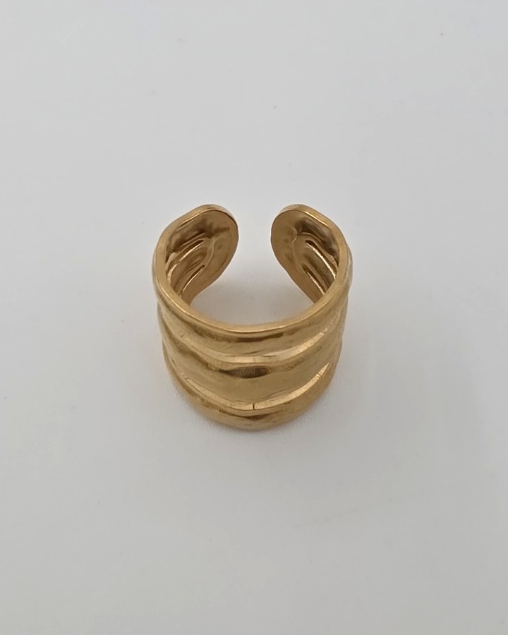 ANILLO AJUSTABLE TRIPLE - ACERO INOXIDABLE